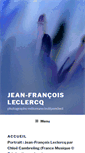 Mobile Screenshot of jfleclercq.fr