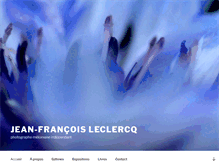 Tablet Screenshot of jfleclercq.fr